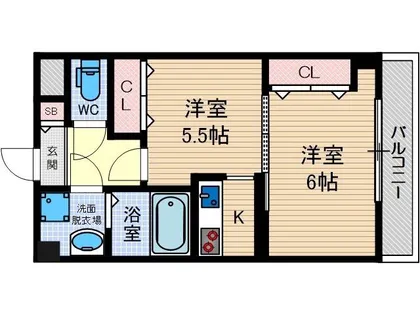 2Kの間取り画像