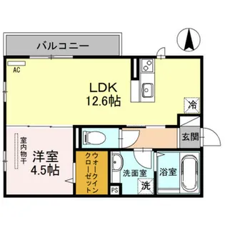 Sejour juillet【2階】の間取り