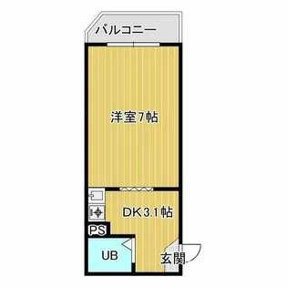 RKAマンション【2階】の間取り