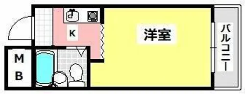 RKAマンション【2階】の間取り