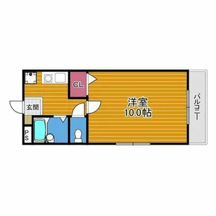 暁21・うえきⅠ号館【1階】の間取り