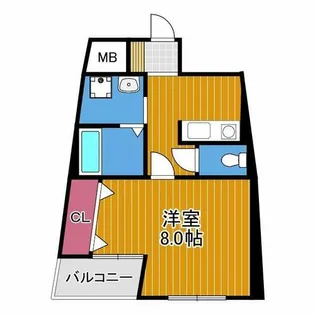 花りんご【4階】の間取り