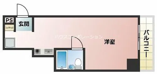 グローバル杭瀬【2階】の間取り