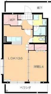 レ・セーナ【303号室】の間取り