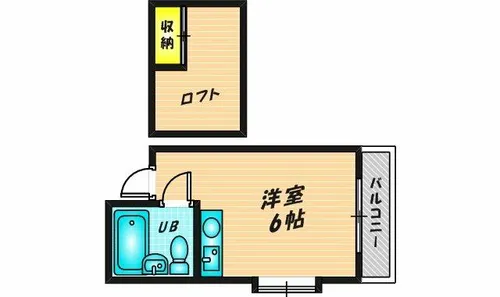 フォーレスト1【202号室】の間取り