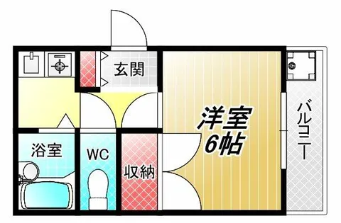 セピアコート大蓮【3階】の間取り