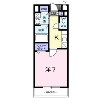 タカンド【3階】の間取り