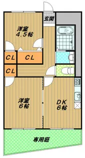 兵庫県神戸市長田区五位ノ池町4丁目【マンション】の間取り