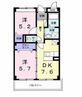 セルバ【1階】の間取り