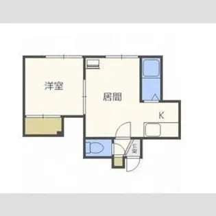 Palm Hill麻生Ⅰ(パームヒル)【2階】の間取り