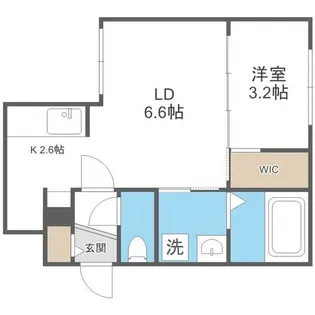 moderno HASSAMU【2階】の間取り
