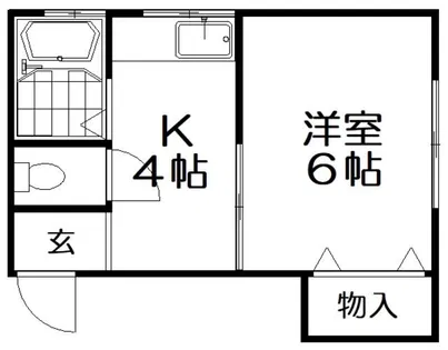 田代マンション【3階】の間取り