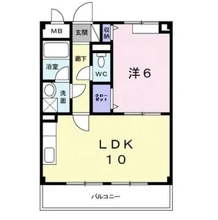 マーベラス【2階】の間取り