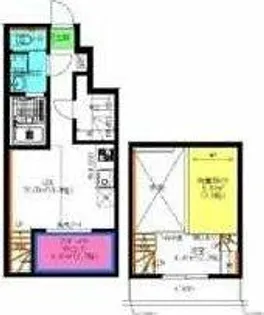 F-HEIM(エフハイム)【1階】の間取り