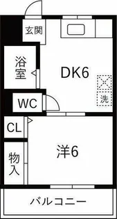 コーポ榎山【1階】の間取り