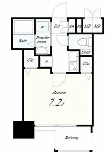 セイワパレス玉造上町台【13階】の間取り