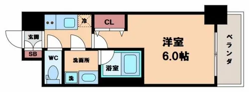 レオンコンフォート天王寺ヒルズ【7階】の間取り