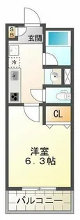コスティエーロ須磨【1階】の間取り