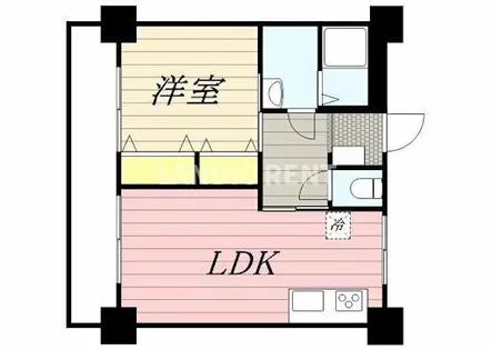 セレス駅南【3階】の間取り