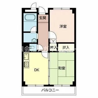 アーバンヤシロ【1階】の間取り