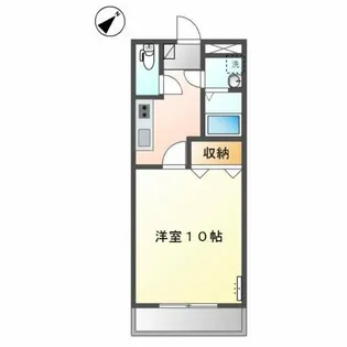 アビーロード【2階】の間取り