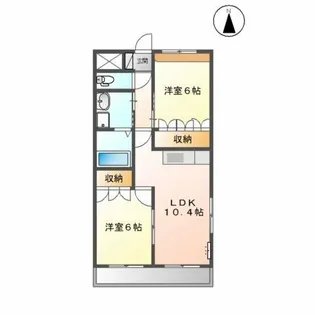 サンフォレスト星崎Ⅱ【1階】の間取り