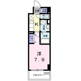 バンブー・サン【3階】の間取り