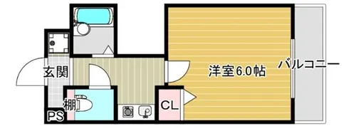 レーズライン下新庄【2階】の間取り