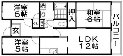 パストラル高柳【2階】の間取り