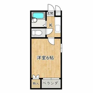 大阪府和泉市和田町【アパート】の間取り