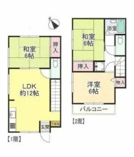 ベルシオン藤沢台【1階】の間取り