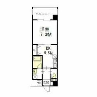 STD五条【3階】の間取り