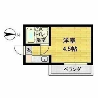 ハイムポプリ【4階】の間取り