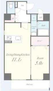 THE TERRACE 天王寺MK(ザテラス天王寺エムケー)【2階】の間取り
