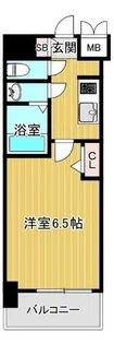 プレサンス 梅田北 ディア【7階】の間取り