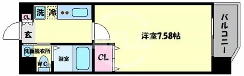 FDS Felice KOHAMA【6階】の間取り