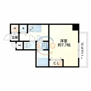 アーバンソレイユ【2階】の間取り