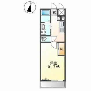 パドマヒルズ(PADMA HILLS 3)【2階】の間取り