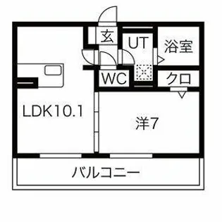 シャルムPeony【0302号室】の間取り