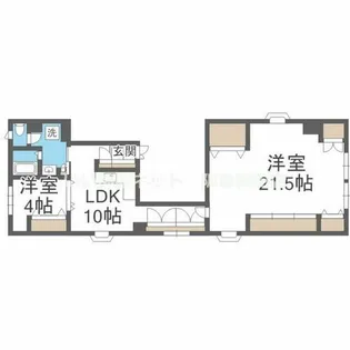 上海公寓【2階】の間取り