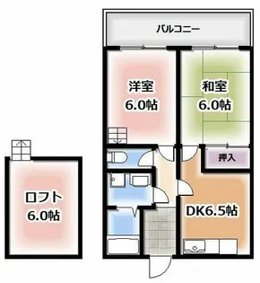 エスポワール辻本【4階】の間取り