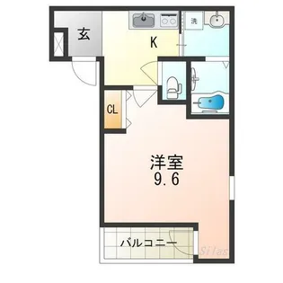フジパレス天王寺東Ⅰ番館【2階】の間取り
