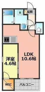 ジーメゾン清須アウラ【201号室】の間取り