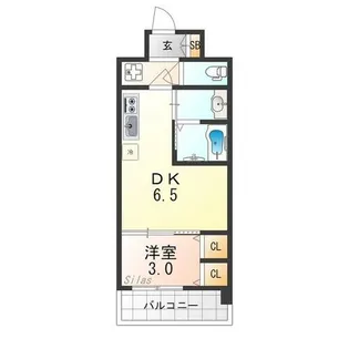 プレサンスTHE KYOTO 粋都【4階】の間取り