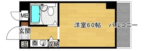 H・R下新庄【4階】の間取り