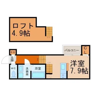 ブライトコート【2階】の間取り