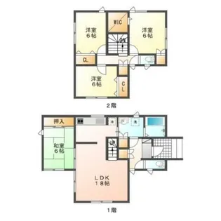 北海道札幌市西区西野十一条9丁目【一戸建】の間取り