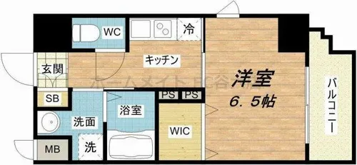 アール大阪グランデ【10階】の間取り