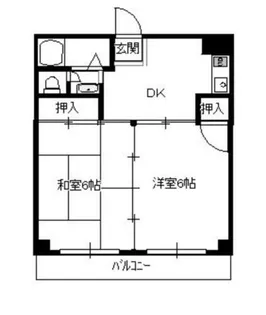 福岡県福岡市博多区東那珂1丁目【マンション】の間取り
