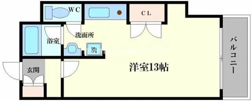 スターマンション【5階】の間取り